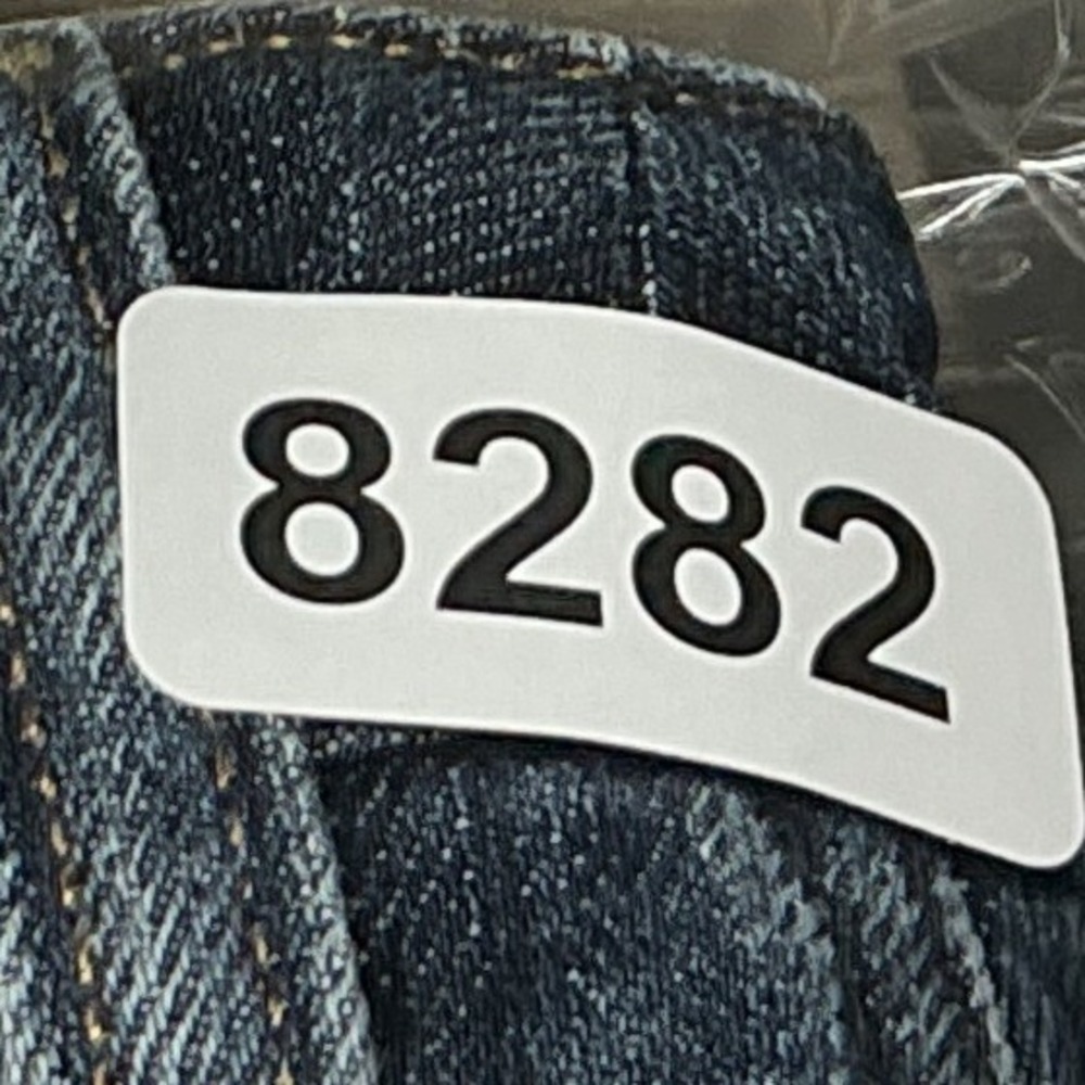 L.L. Bean Classic Fit Flannel Lined Straight Leg Jeans Womens 10 Reg Dark Wash - Picture 10 of 10
